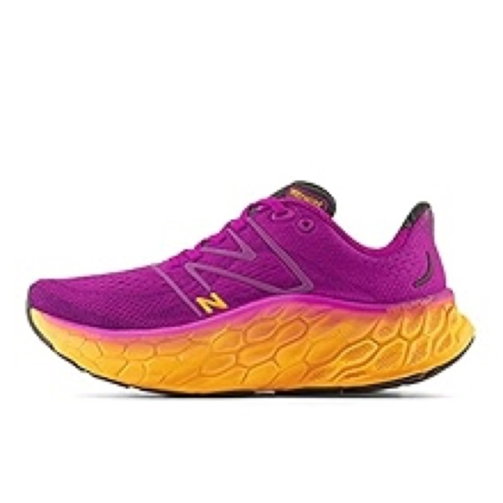 New Balance Purple and Orange Sneakers